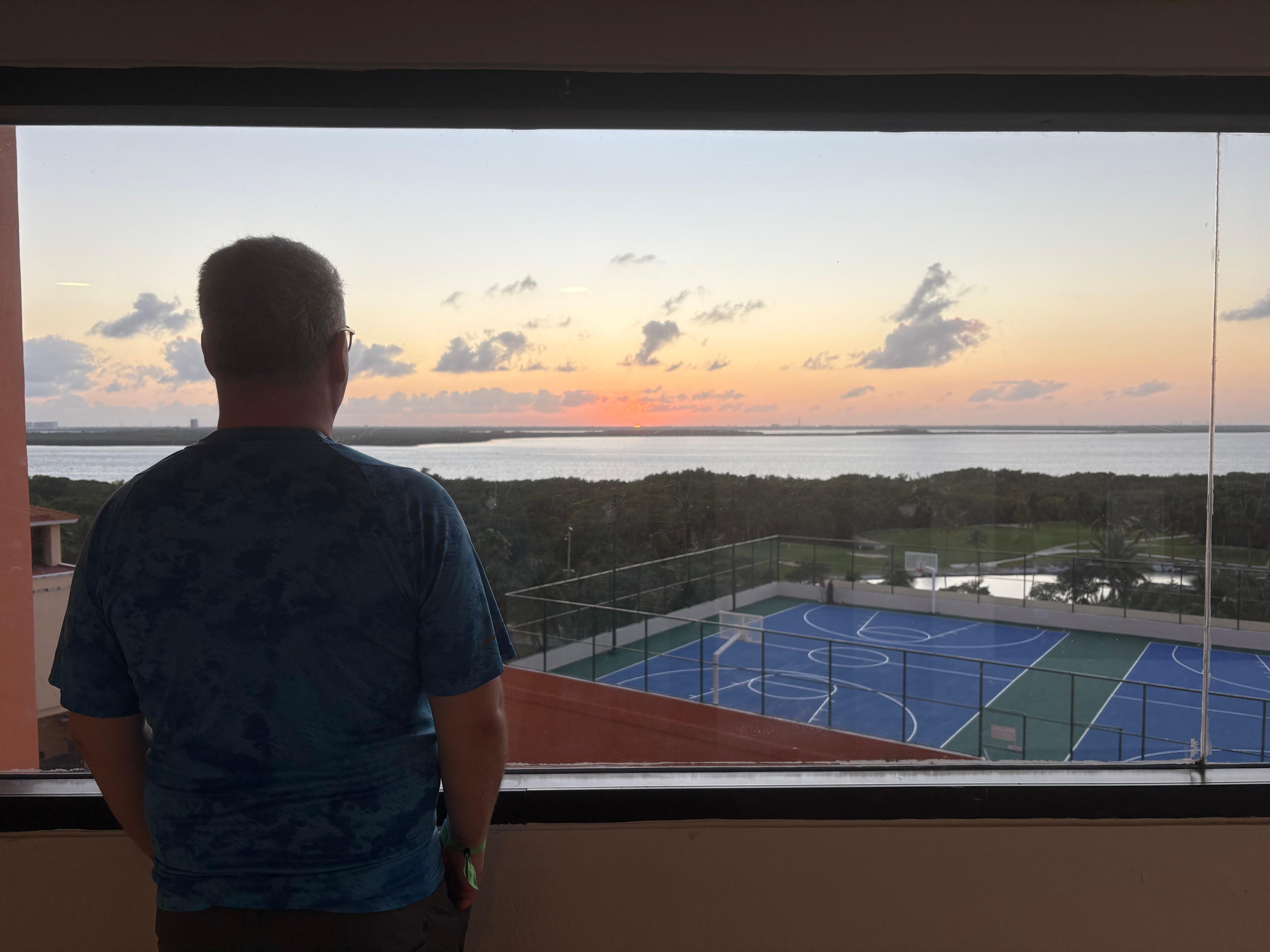 The view from our room.