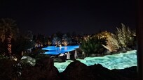Pool at night