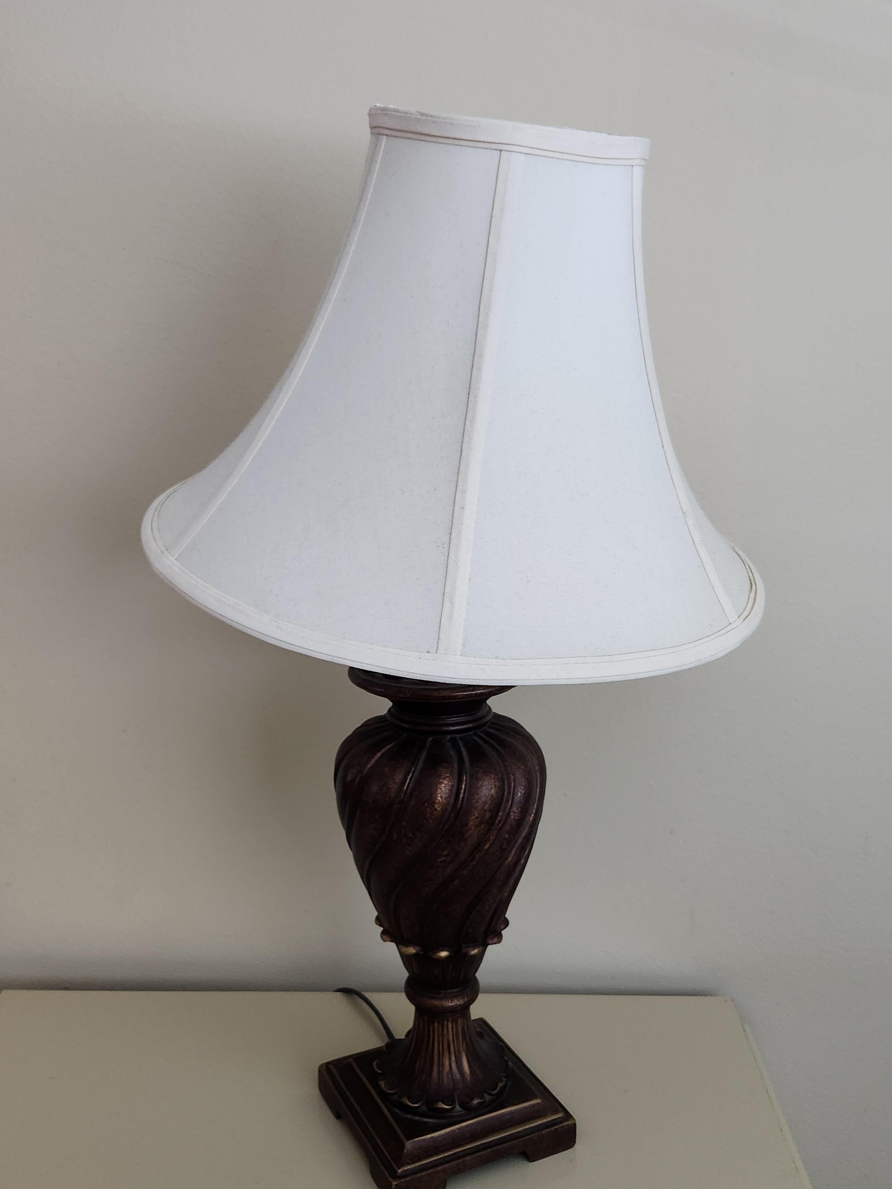 Table lamp. Seems will fall off