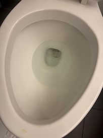 Dirty toilet