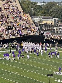 LSU vs Vandy game walking distance from the home.