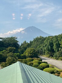 Mount Fuji from the hotel
