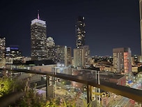View from rooftop bar