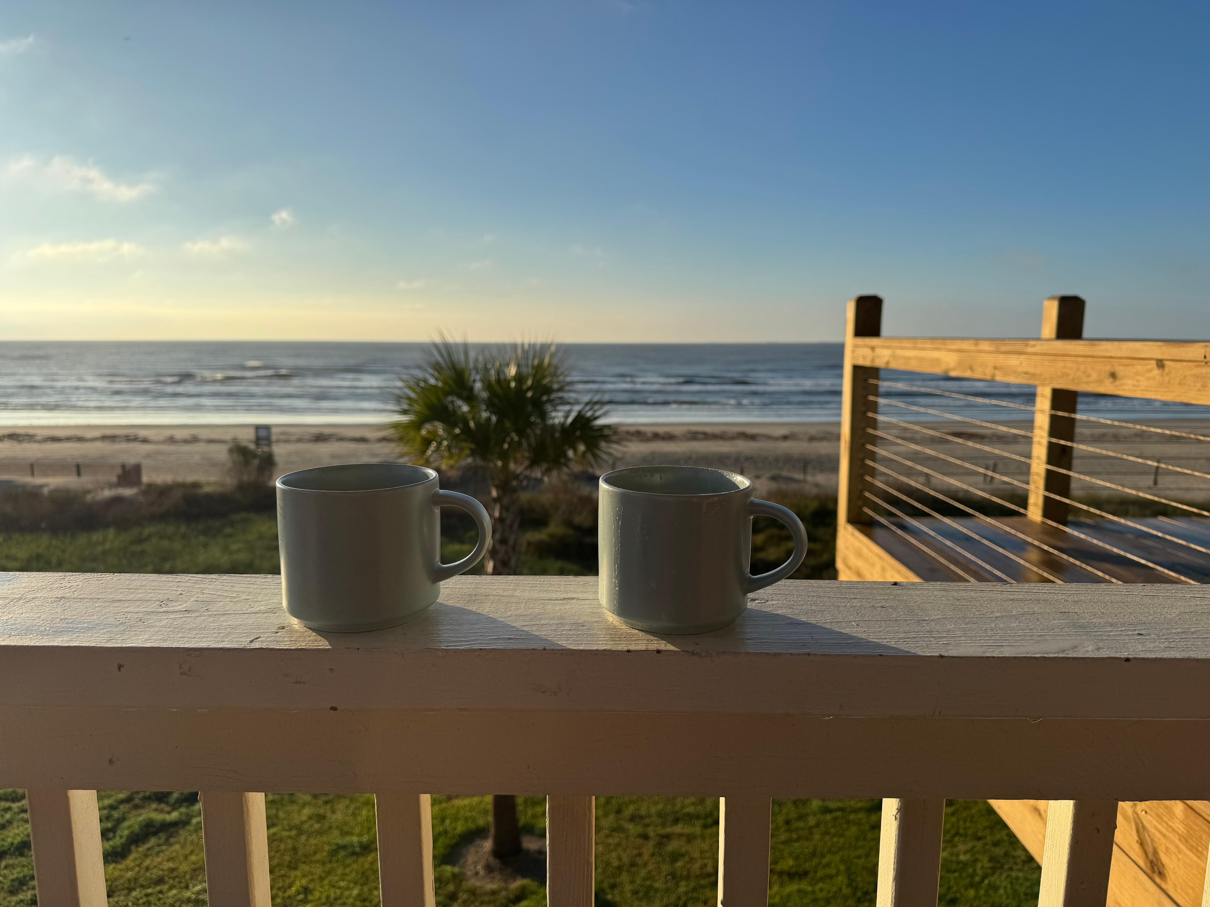 Perfect place for morning coffee