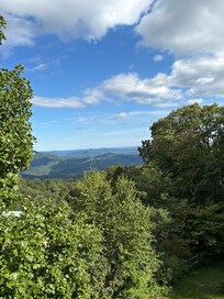 View from deck