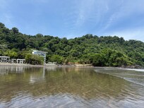 View of the beach house walking towards the town of Jaco