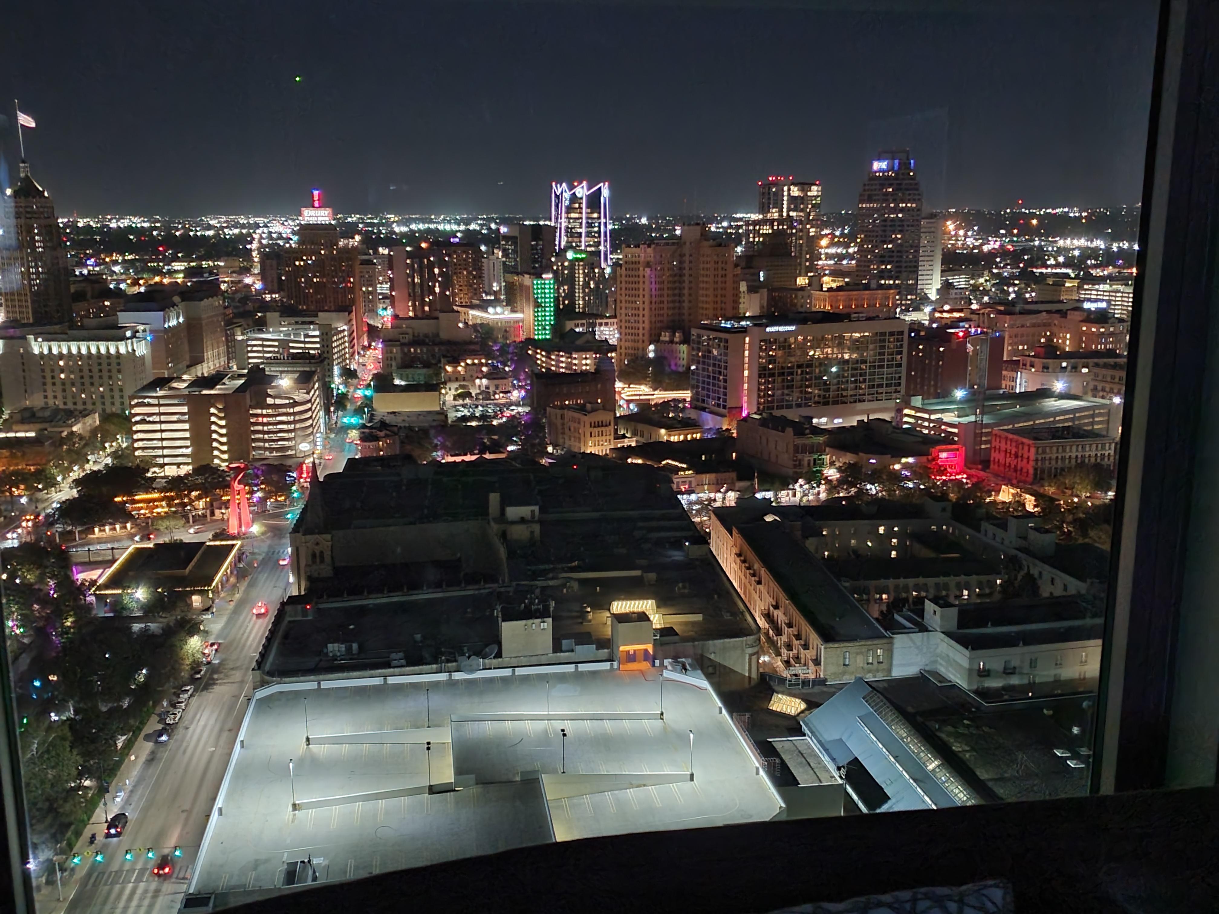 Night view is spectacular!