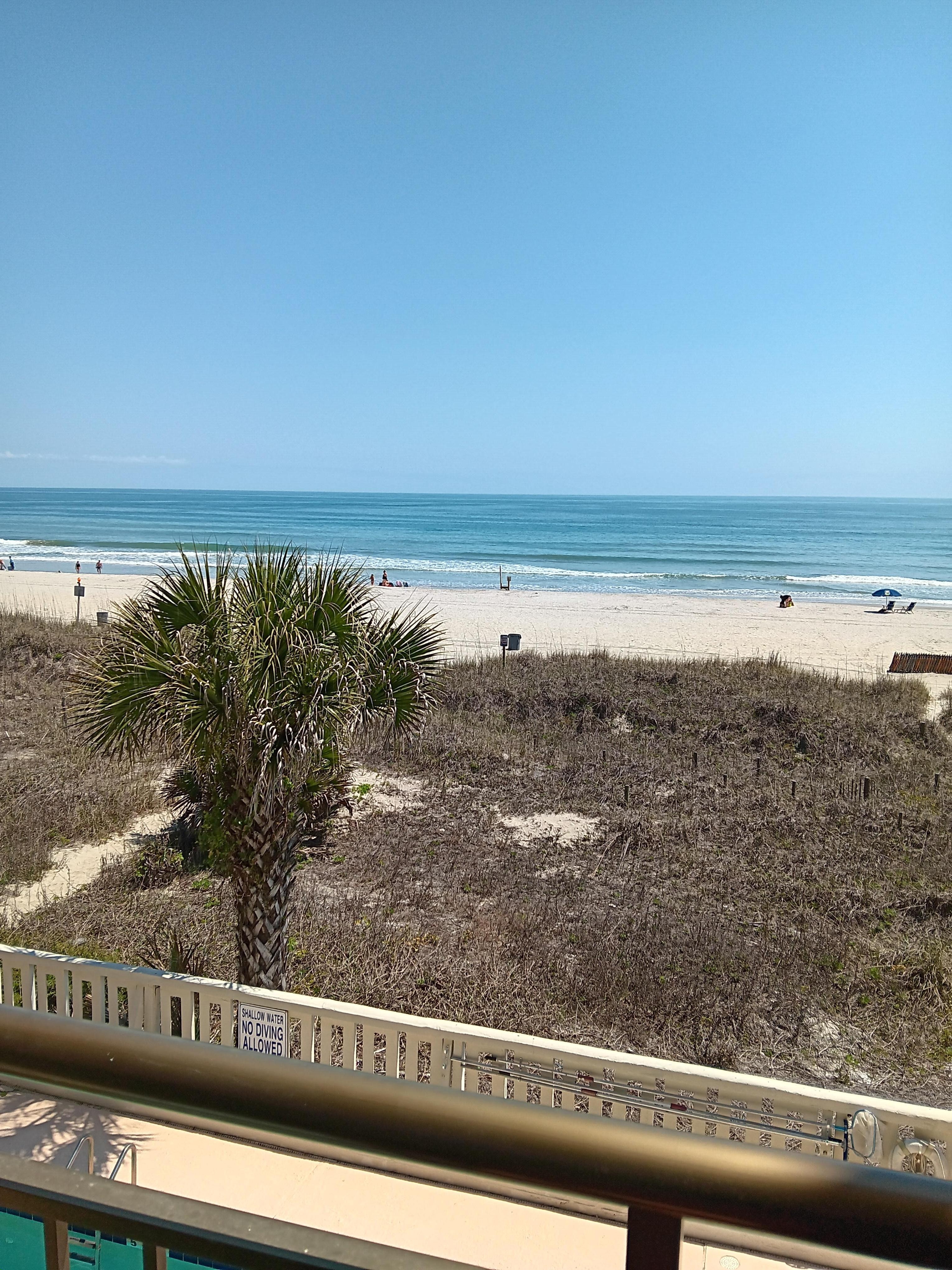 This was the view from our room. 