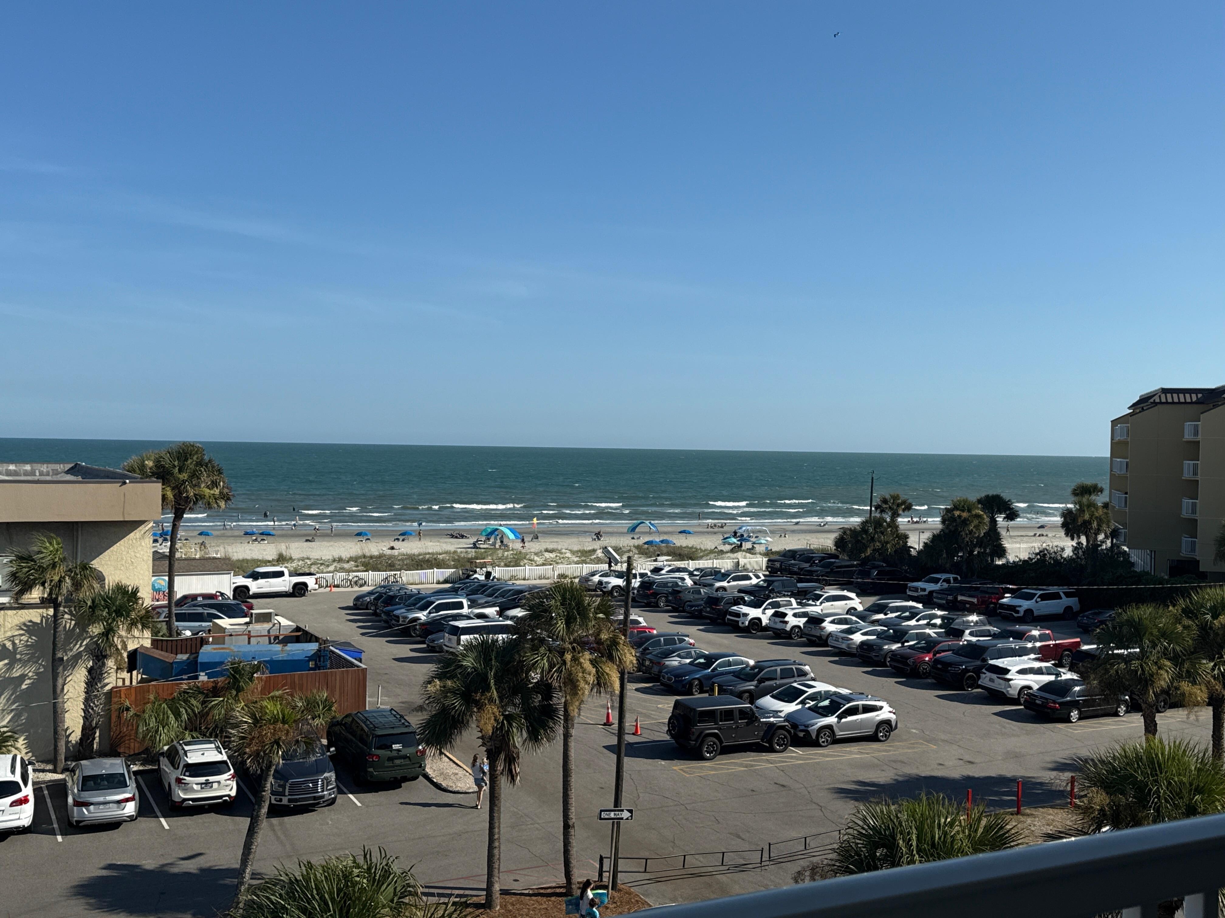 Ocean view from the balcony 