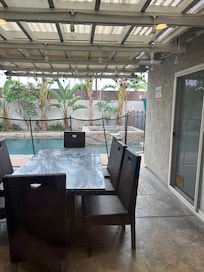 Not secure fence for pool