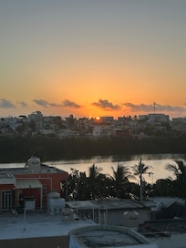 Last morning sunrise