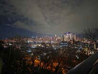 Beautiful view of Manhattan just down the street.