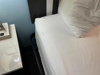 More stains on sheets, other bed