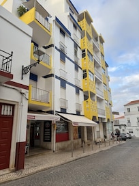 the outside of the building