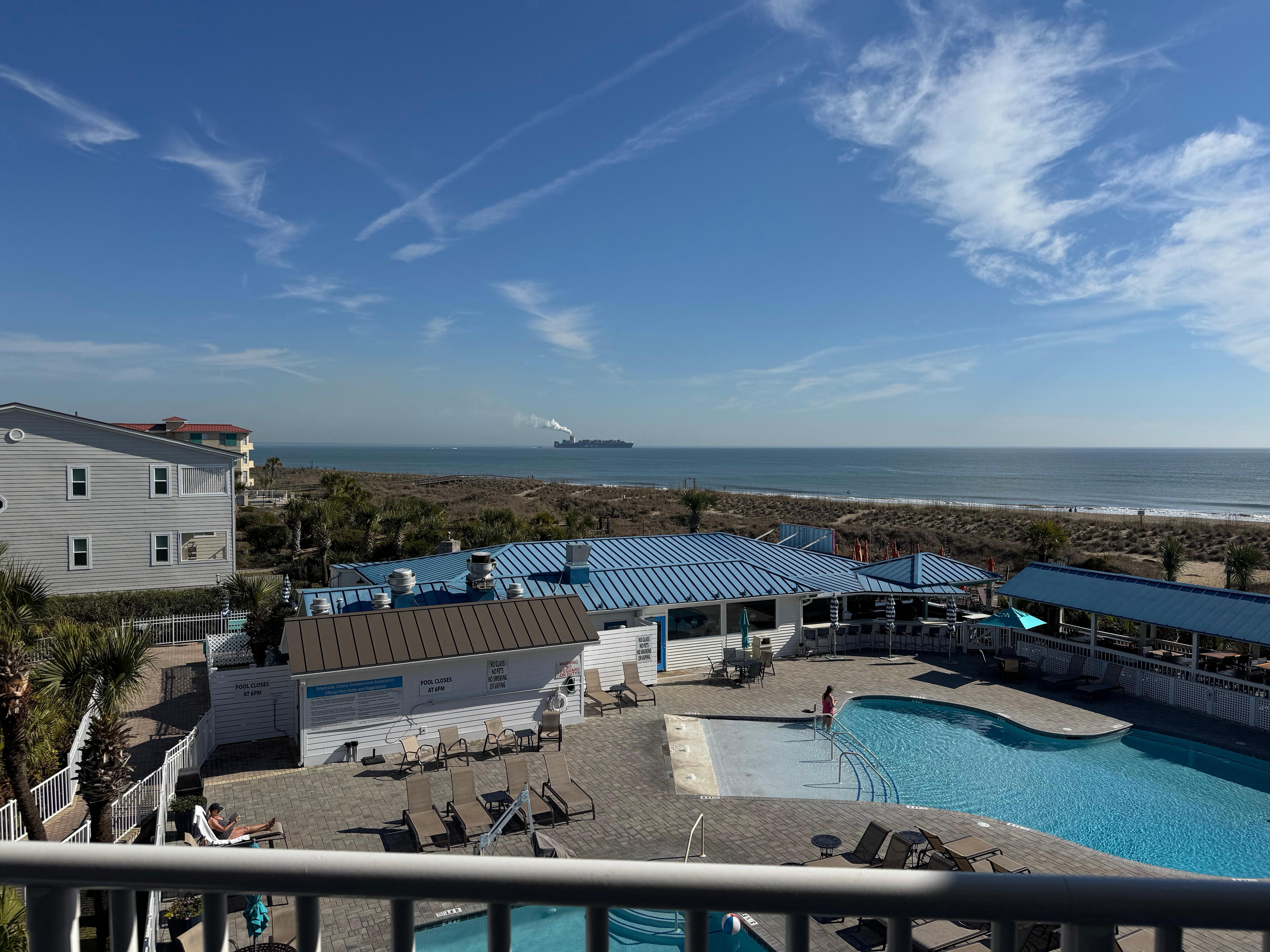 View from the balcony