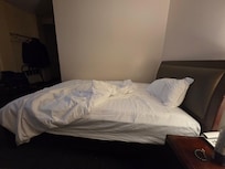 Bed size was perfect the mattress needed to be a little less firm for my taste