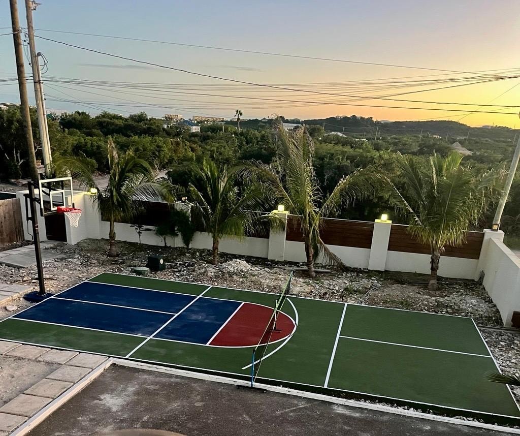basketball and pickleball, nice surprise!