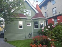 View of Side Building where Garden Suite was Located
