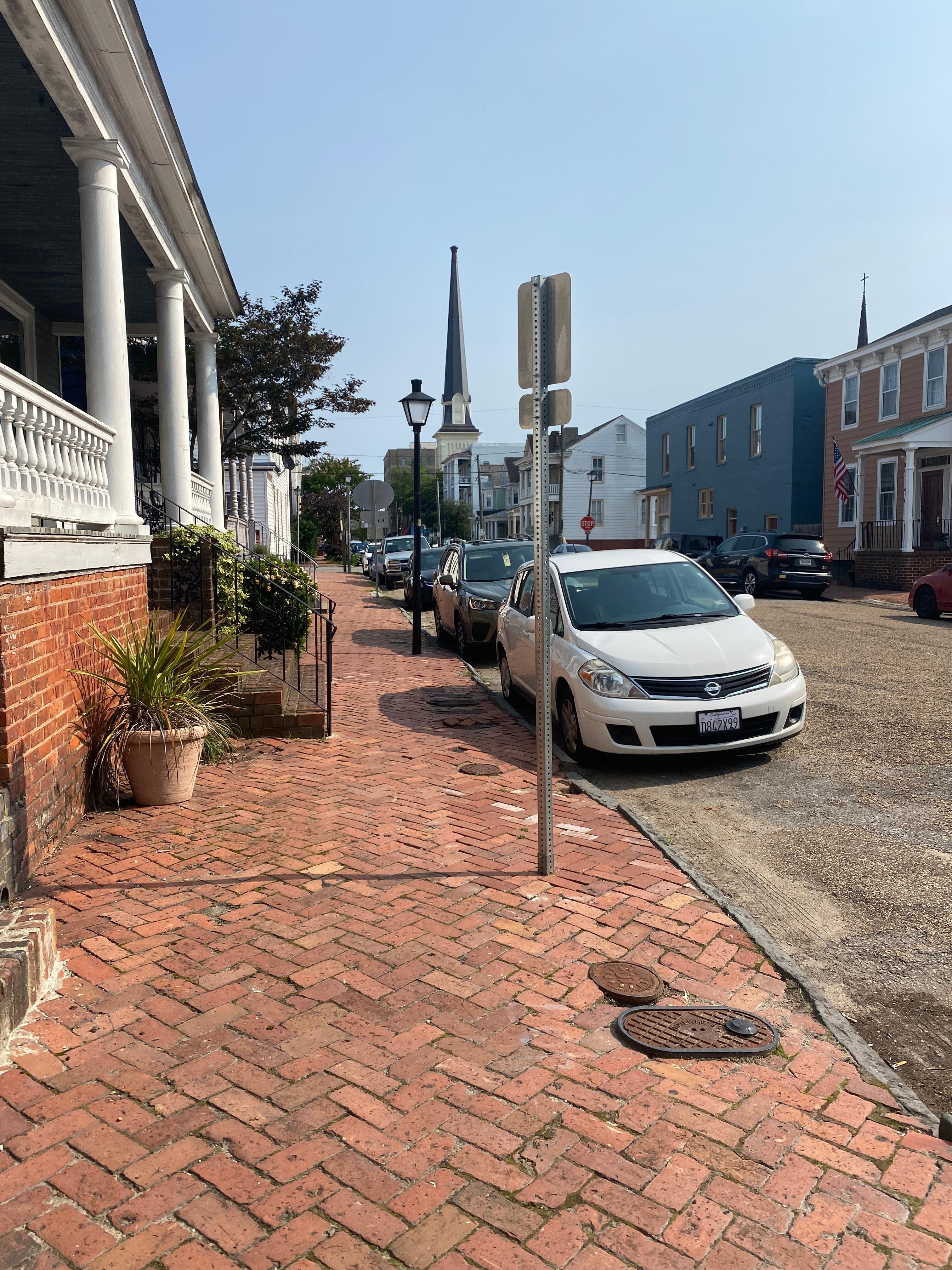 Old Towne Portsmouth neighborhood -- historic and charming