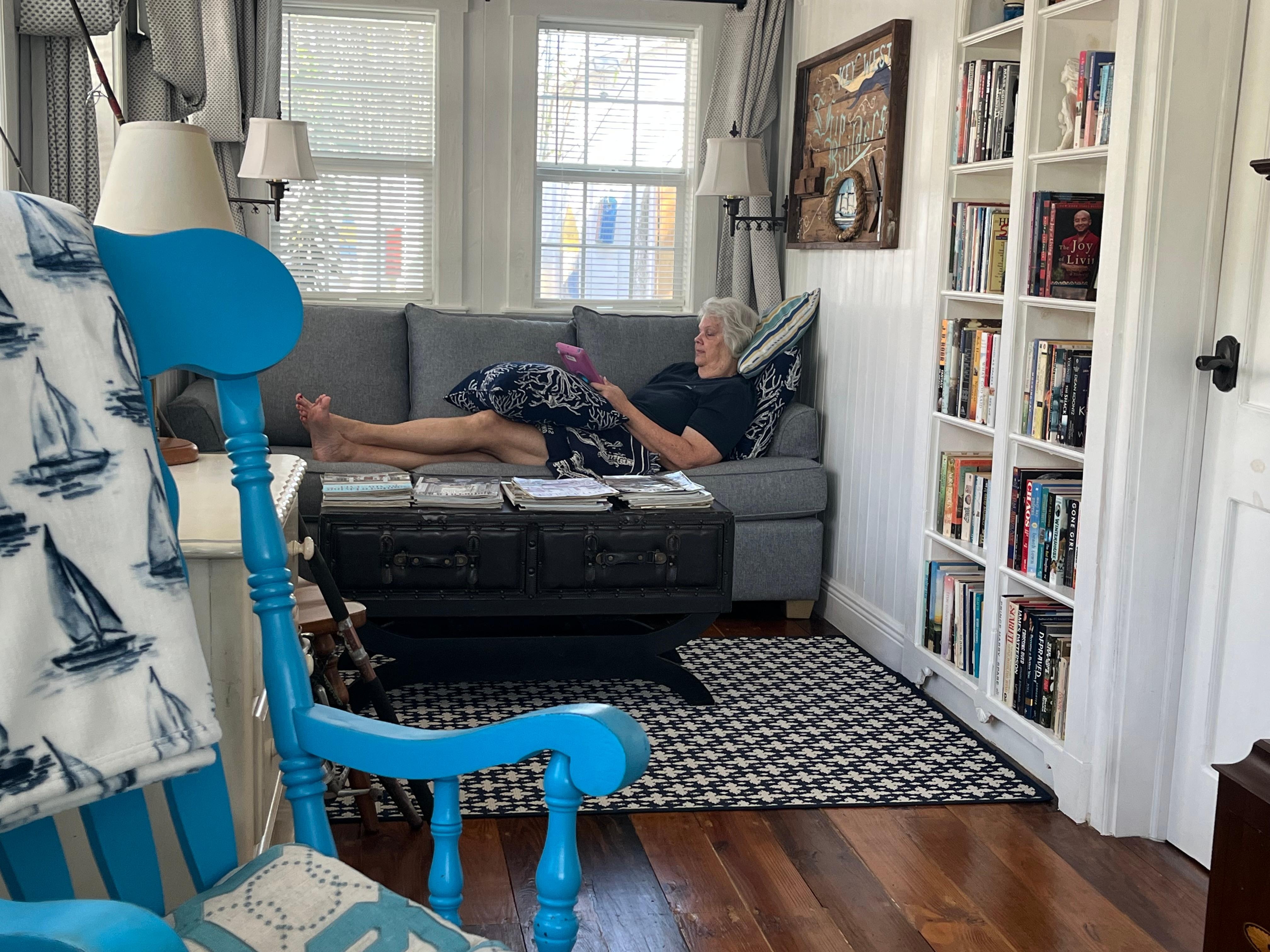 Sunroom perfect for reading 