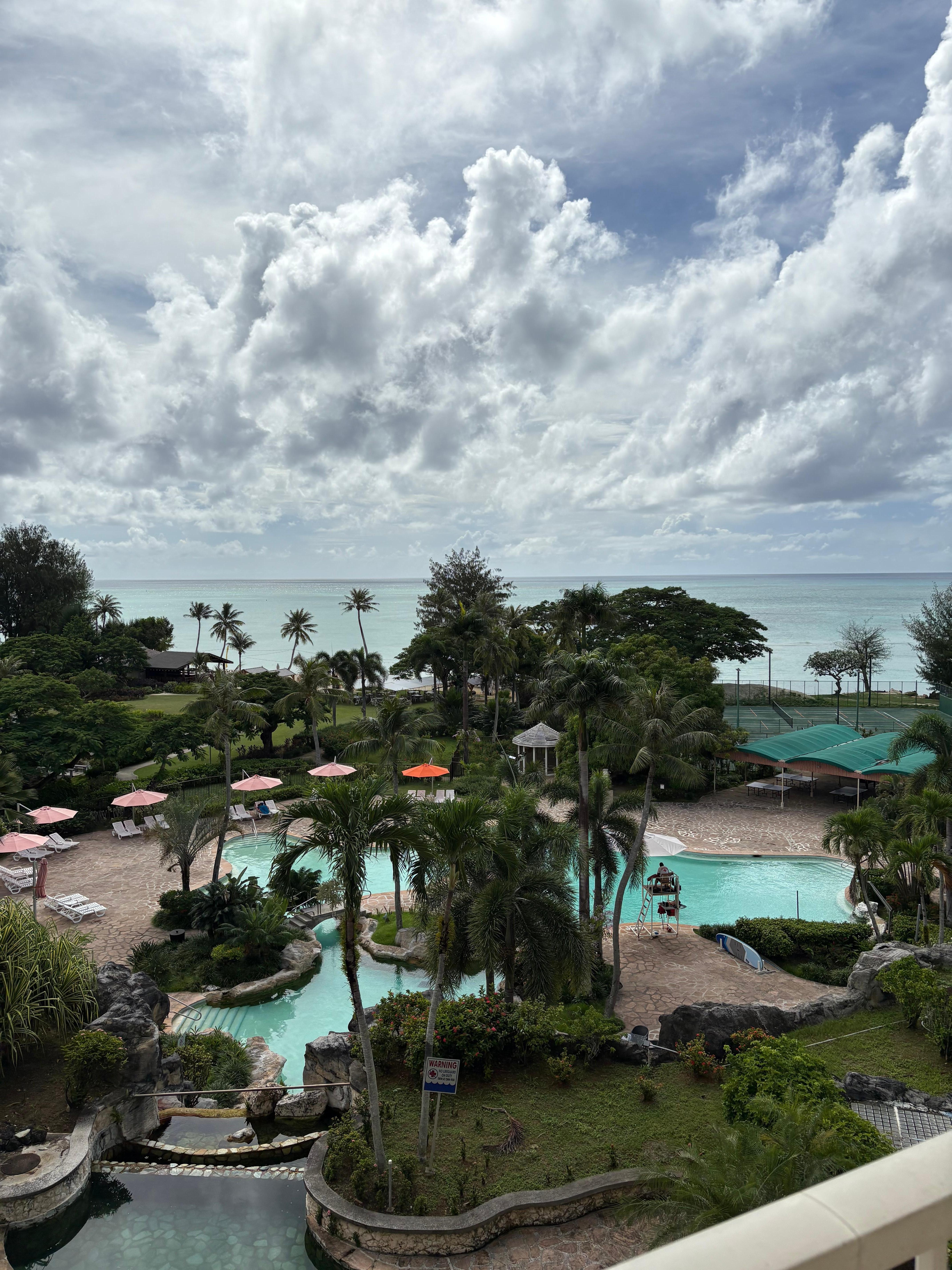 部屋からの景色が天国