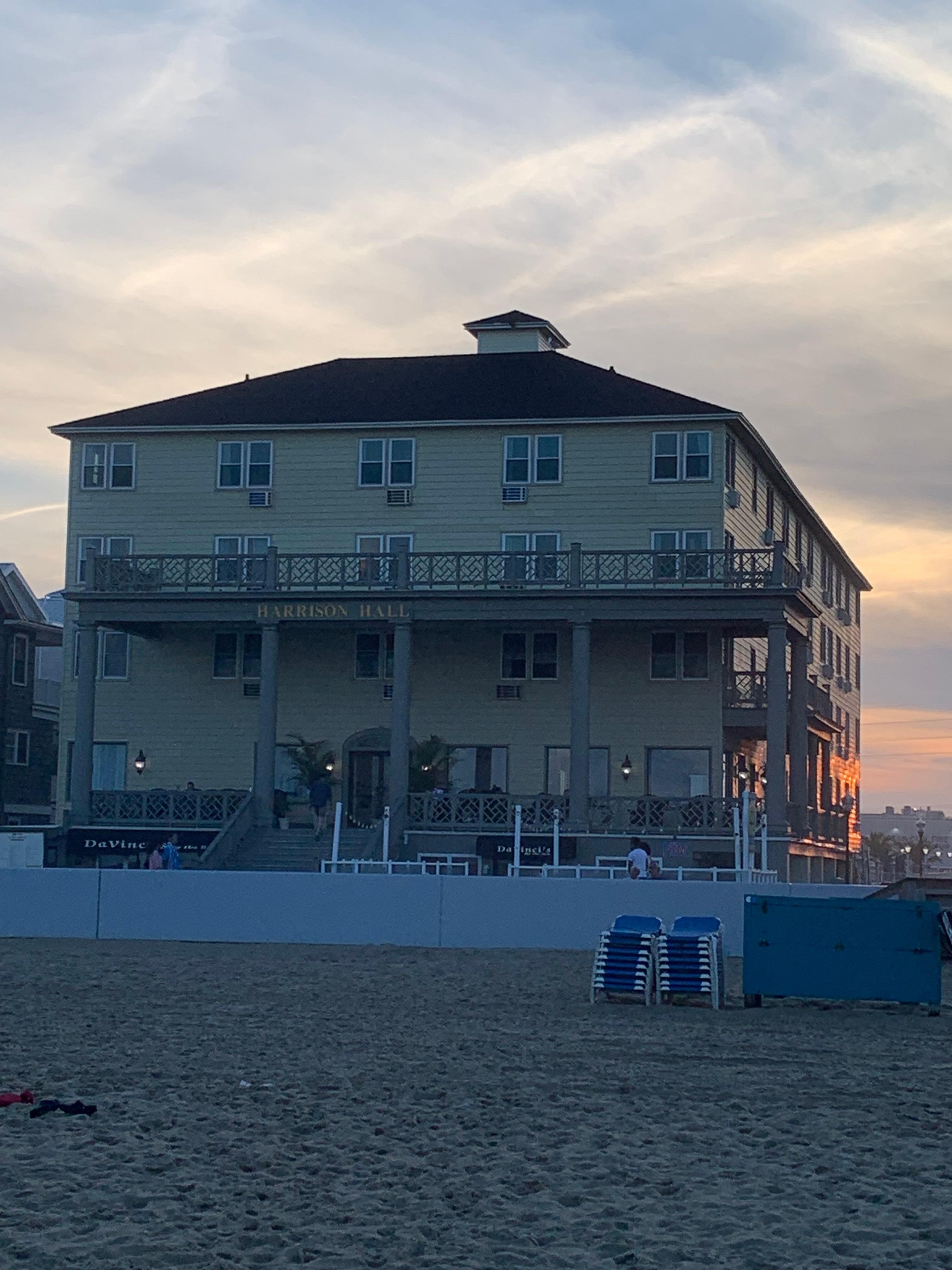 Back of hotel 