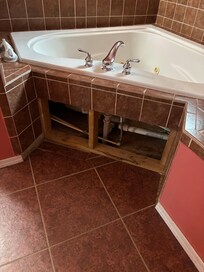 Unfinished woodwork