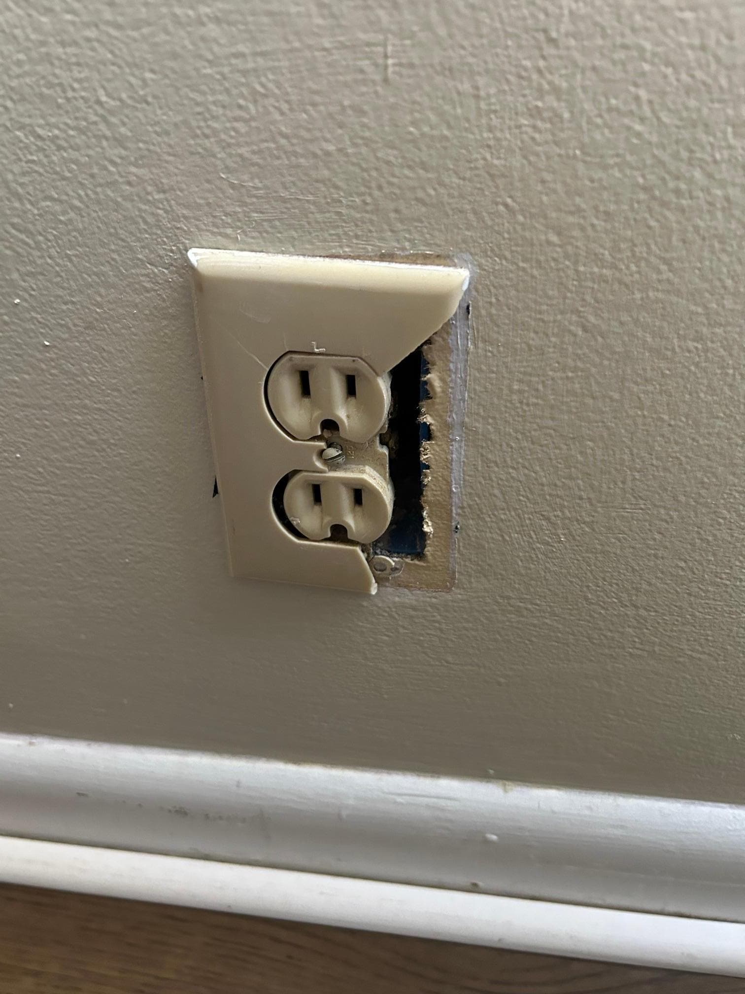 Bedroom wall plug