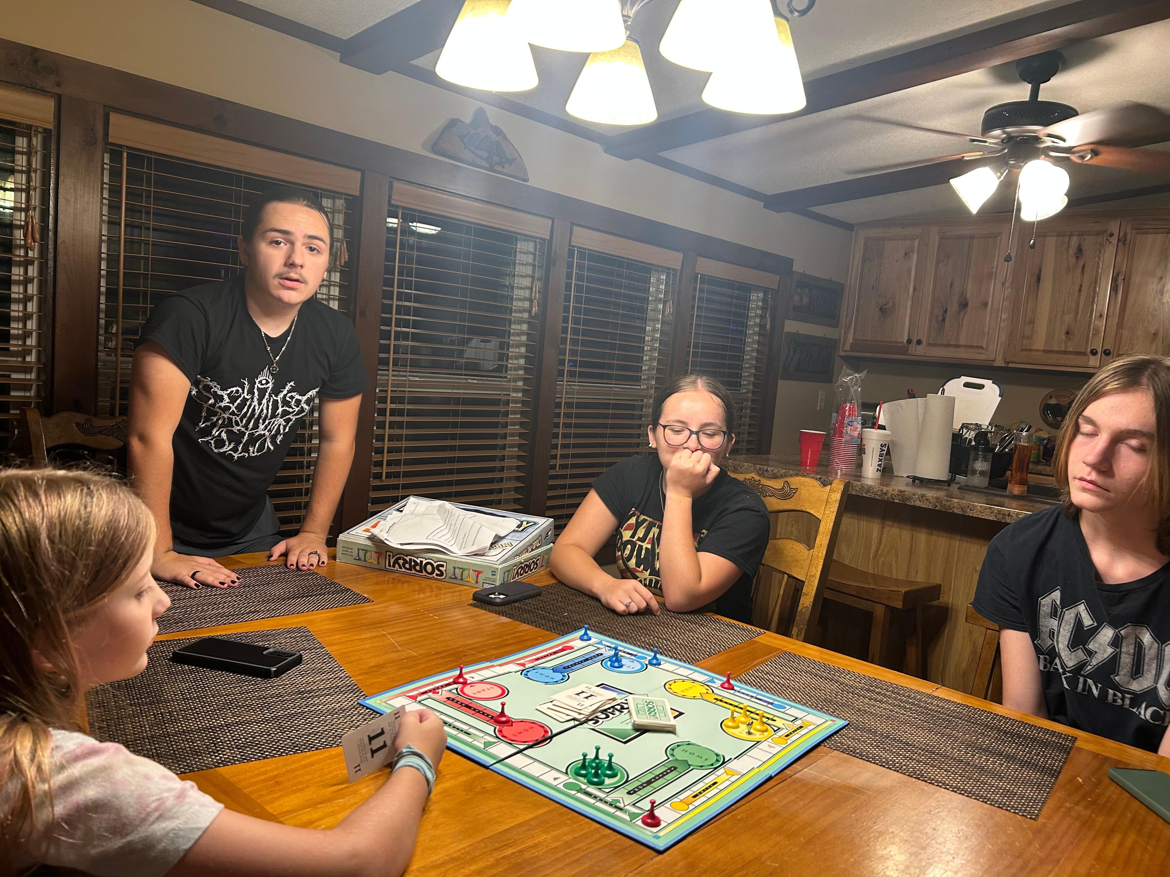 Loved that games were there to play!