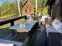 Comfortable deck seating