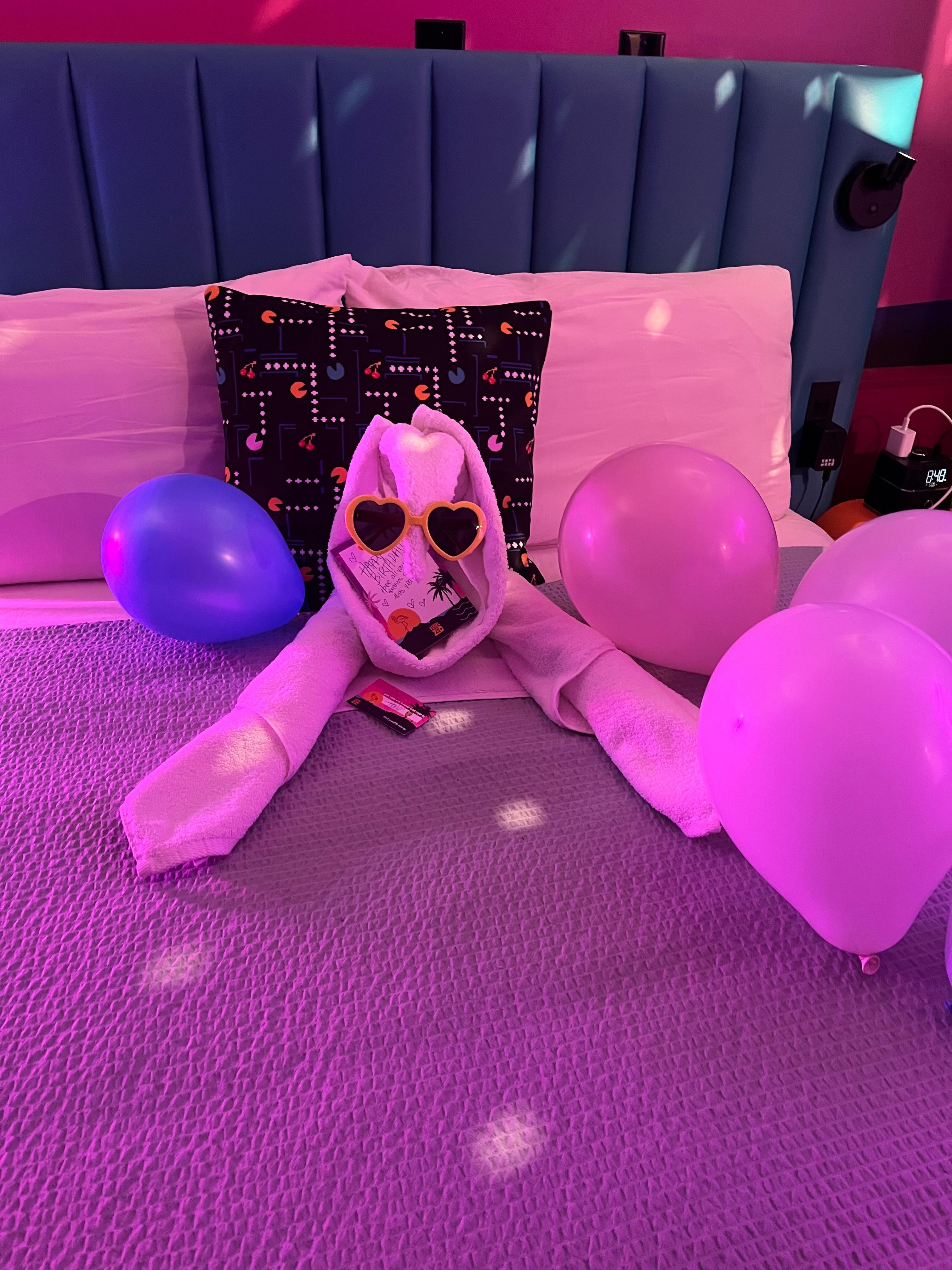 A little birthday towel creation 😊