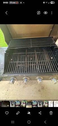 Grill was dirty.