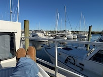 View from the top deck.