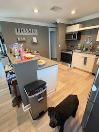 Well equipped kitchen!