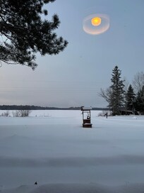 View out the kitchen dinning room!