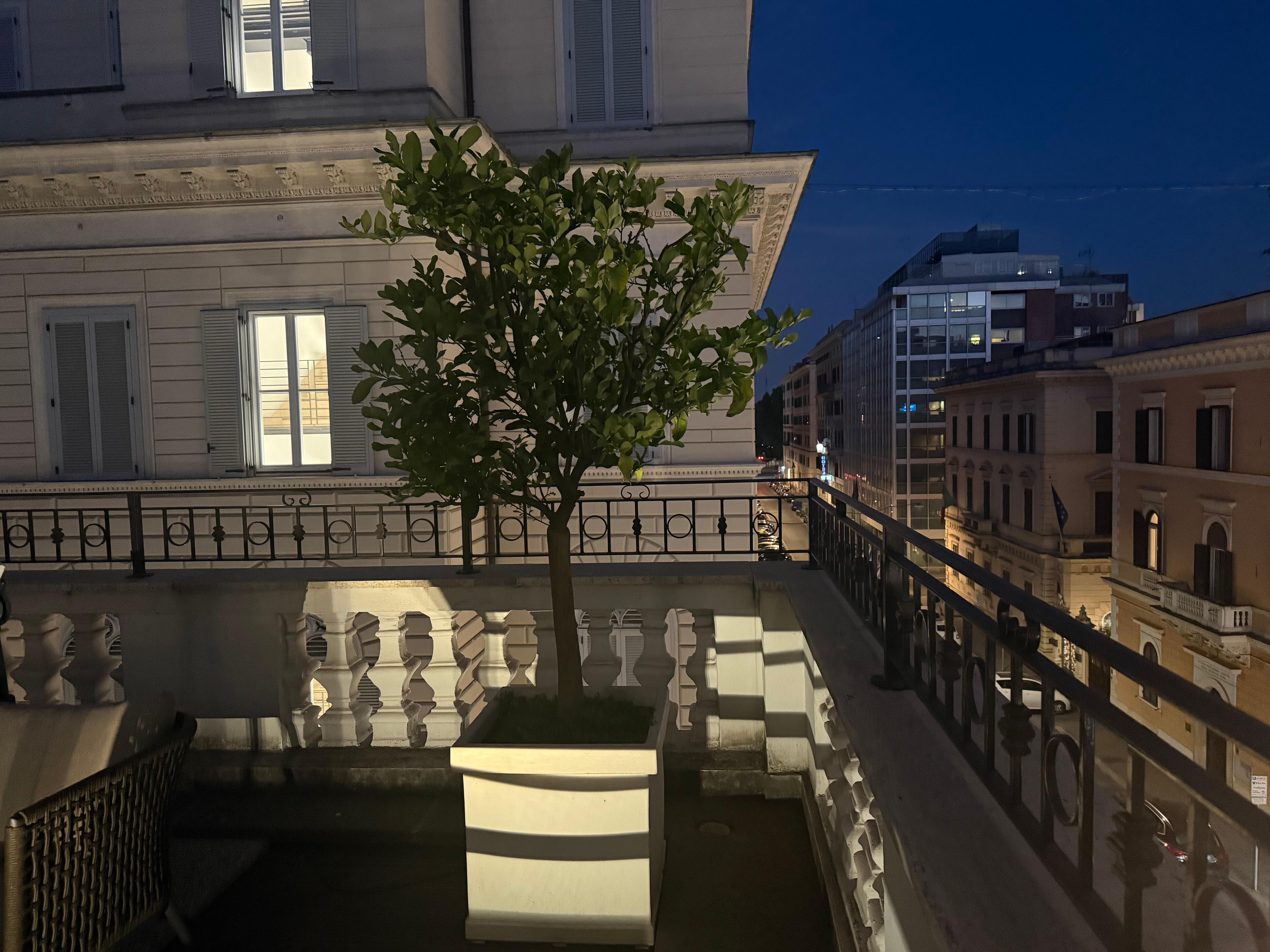 View from upgraded room-terrace