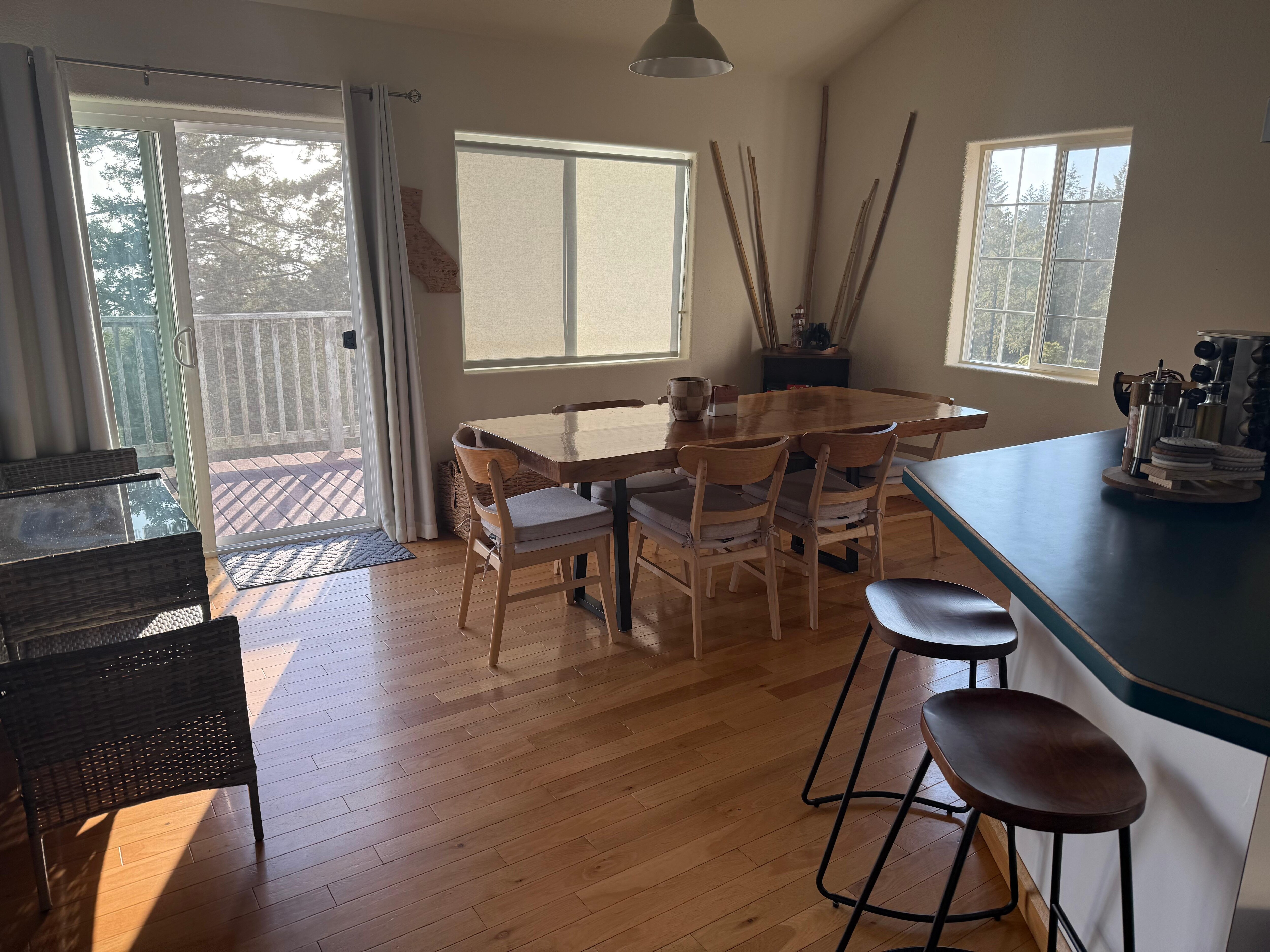 Dining Room upon arrival. 
