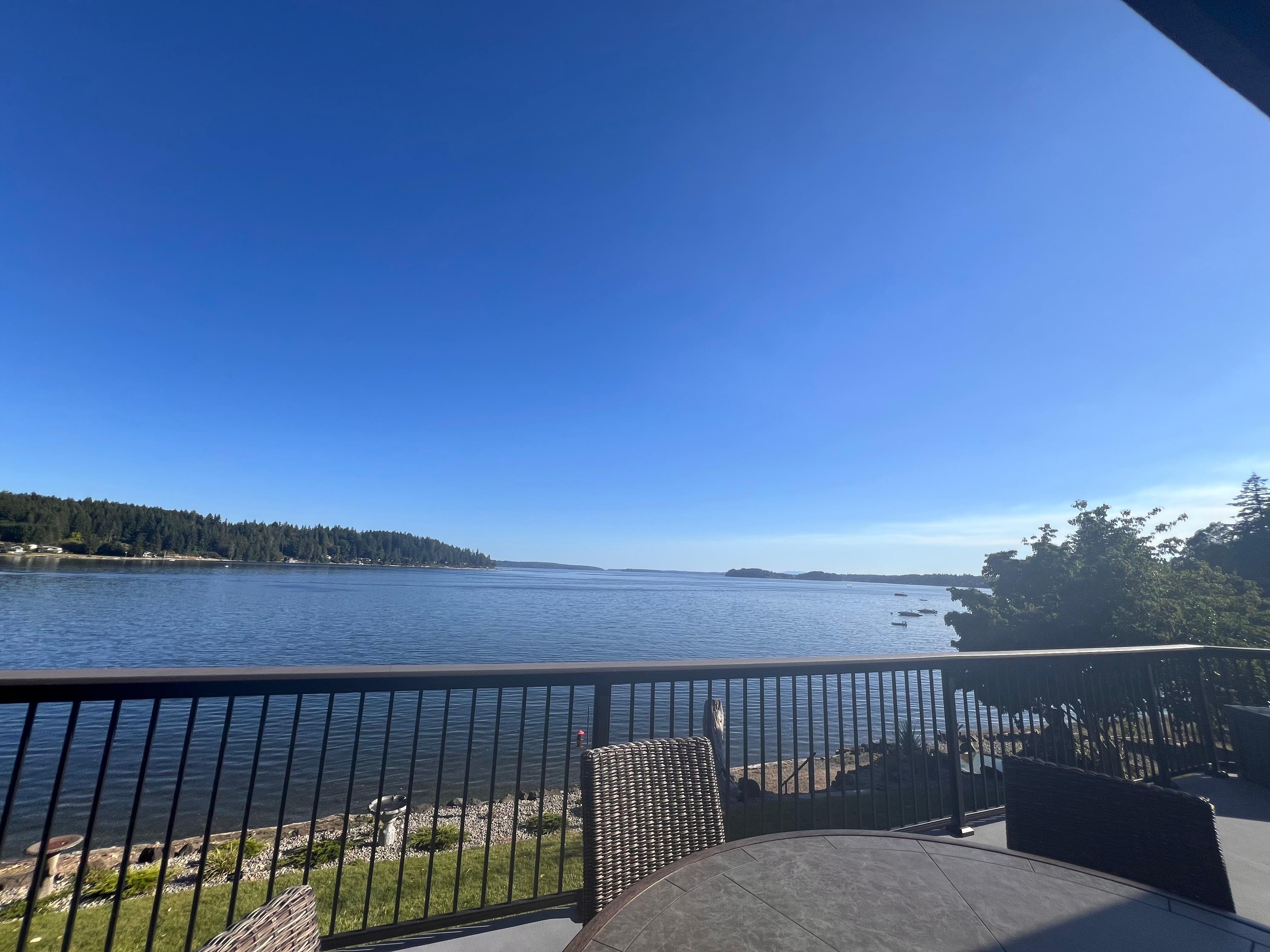 View from the deck