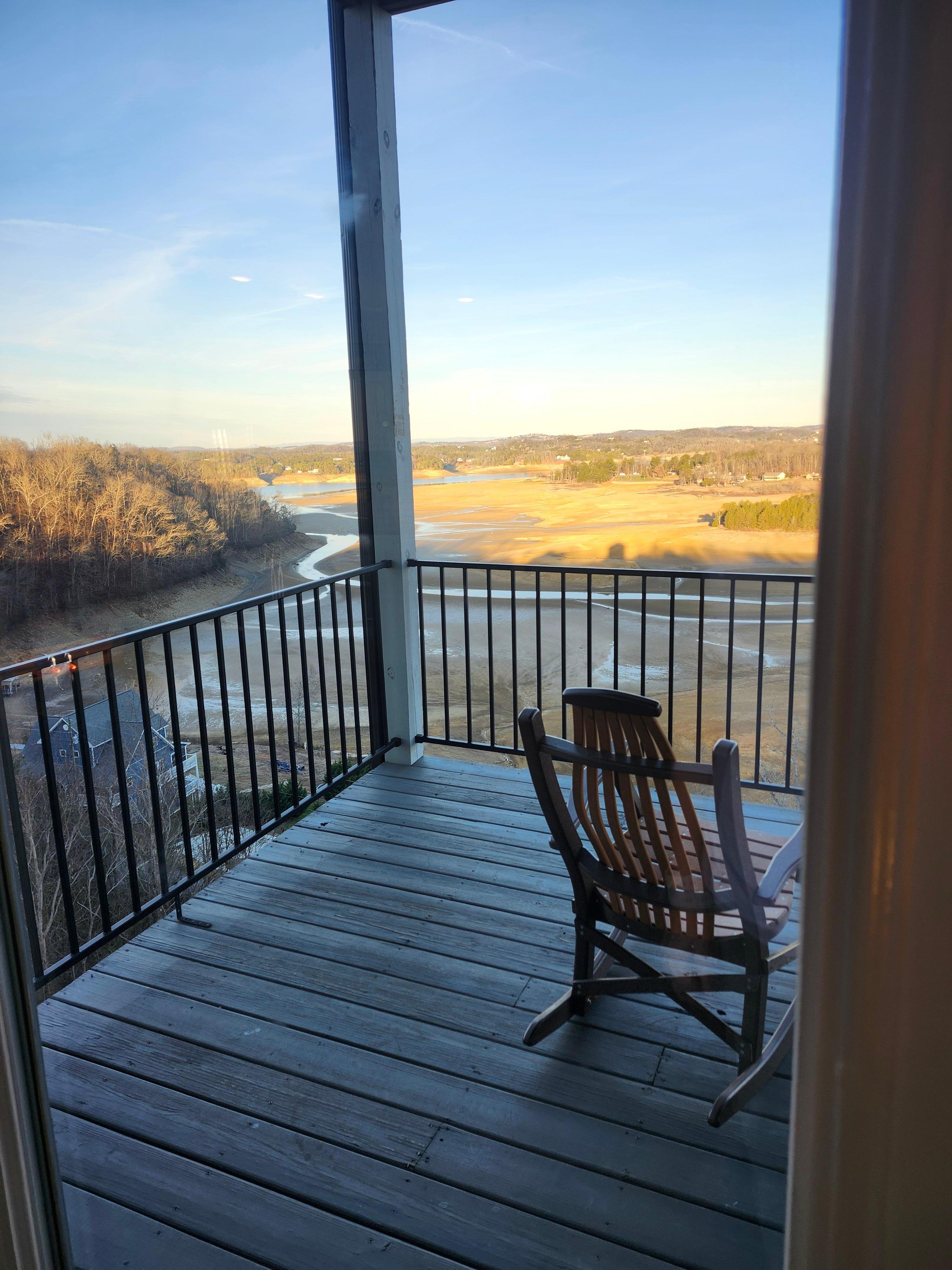 View from main living area.
