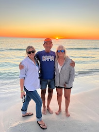 Sunset with family.