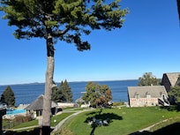 Morning balcony view