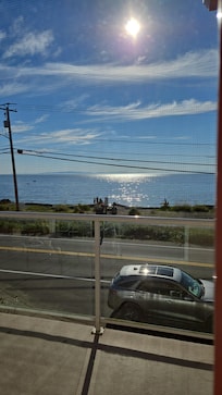 View from our balcony