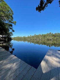 Morning view from the dock.