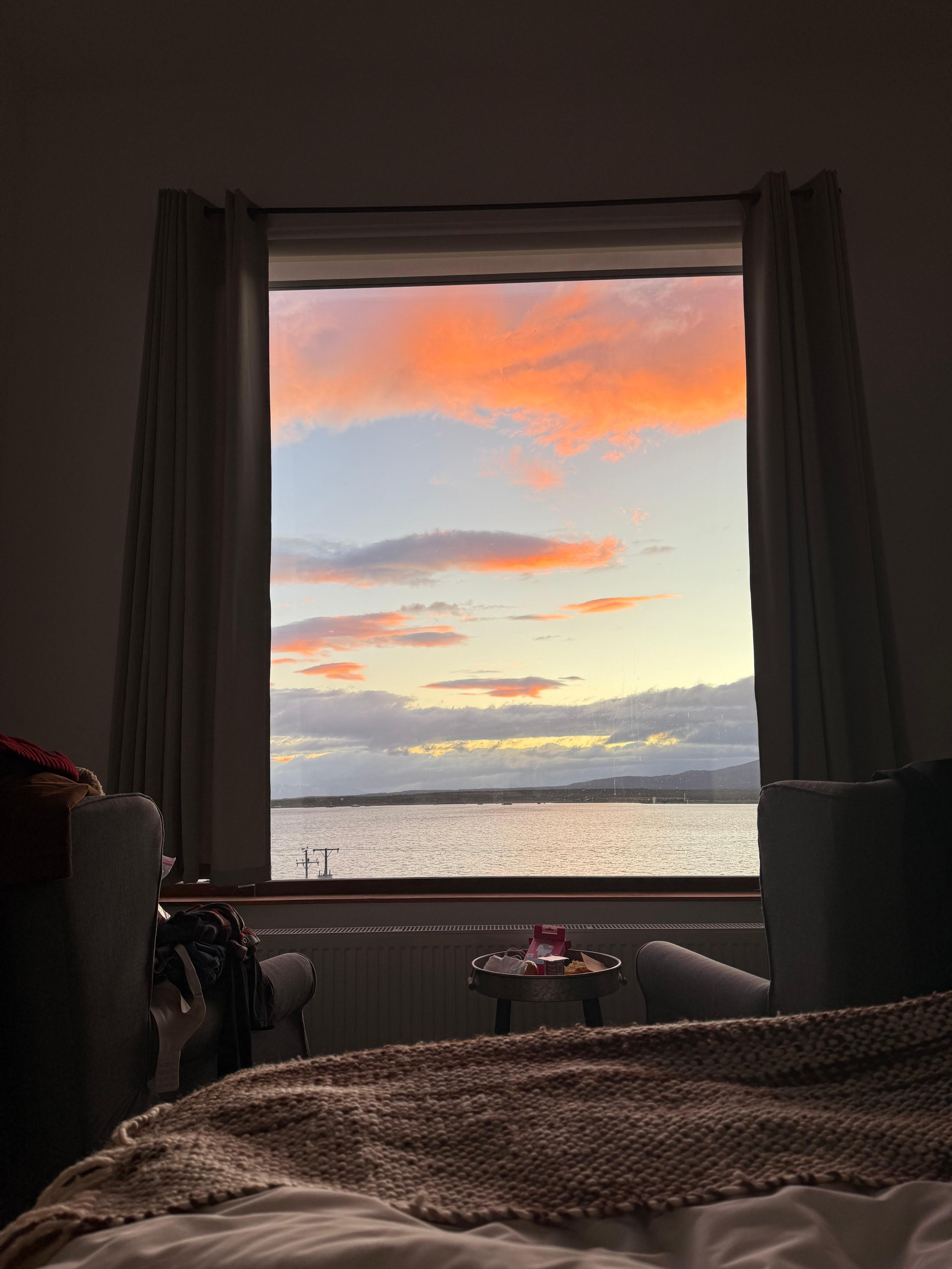 View from the room window