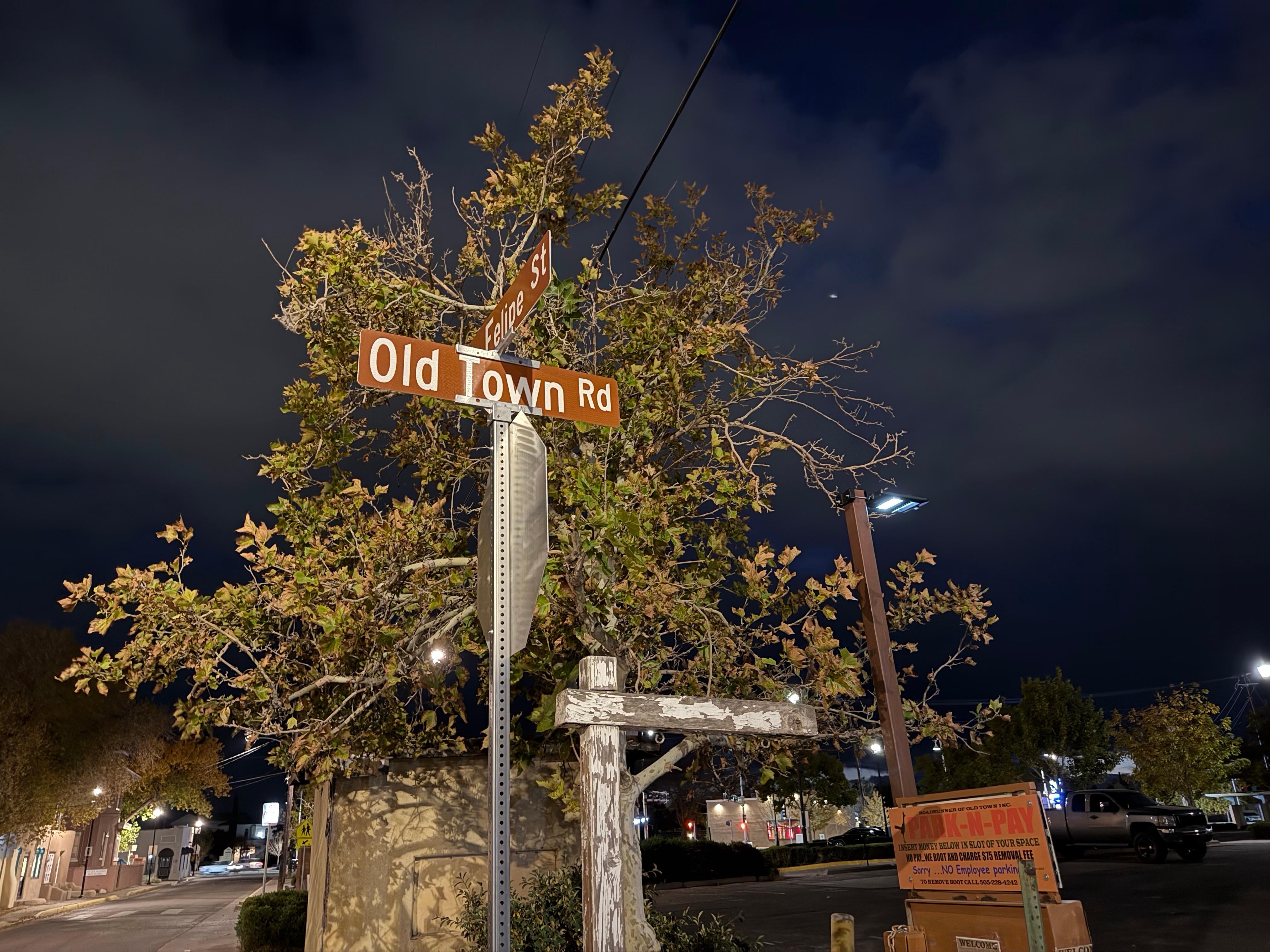 Old Town Road just blocks away 