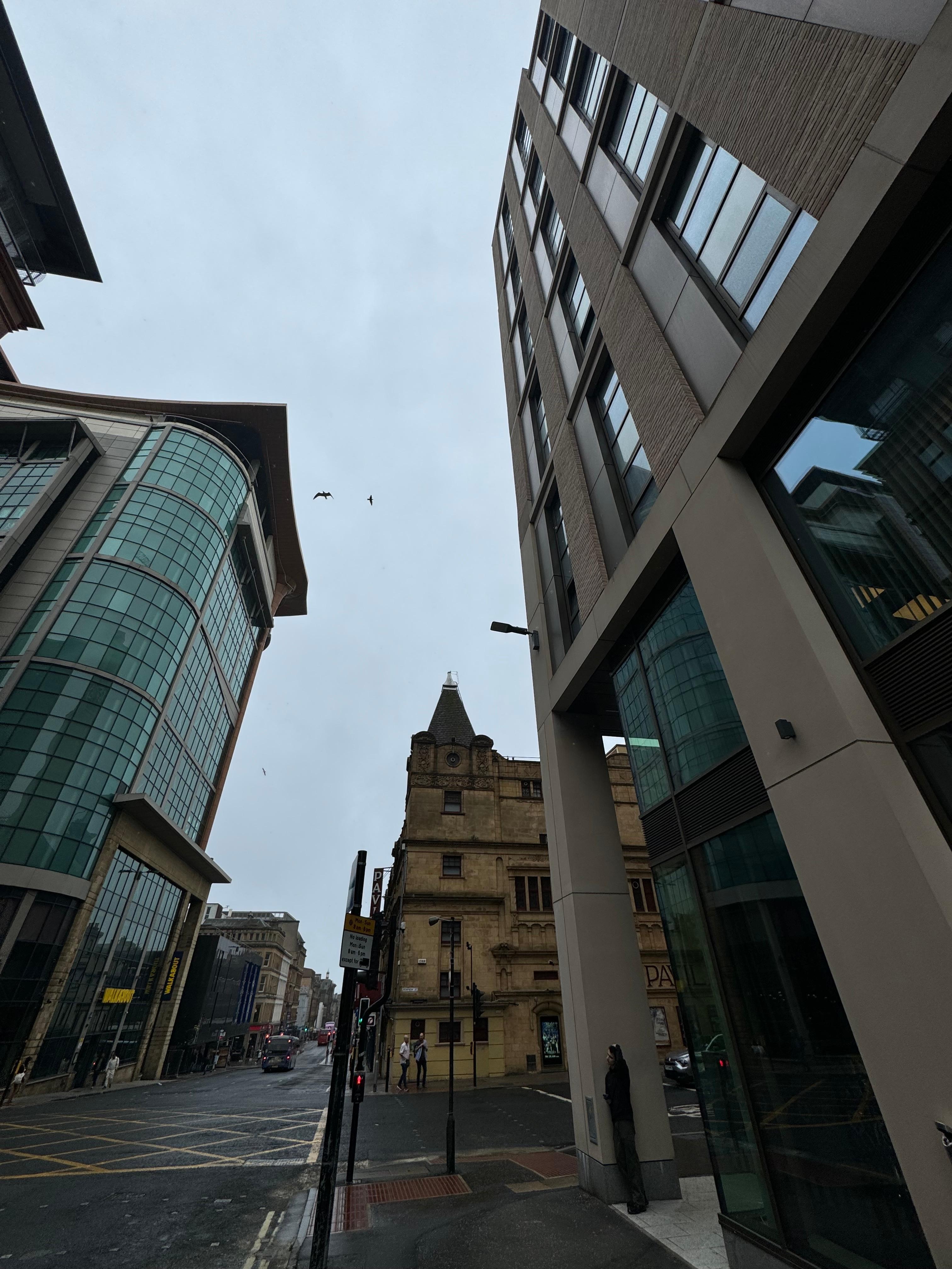 An outside view of the hotel