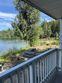 View from room of lake