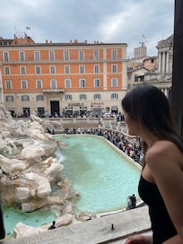 View out the bedroom window