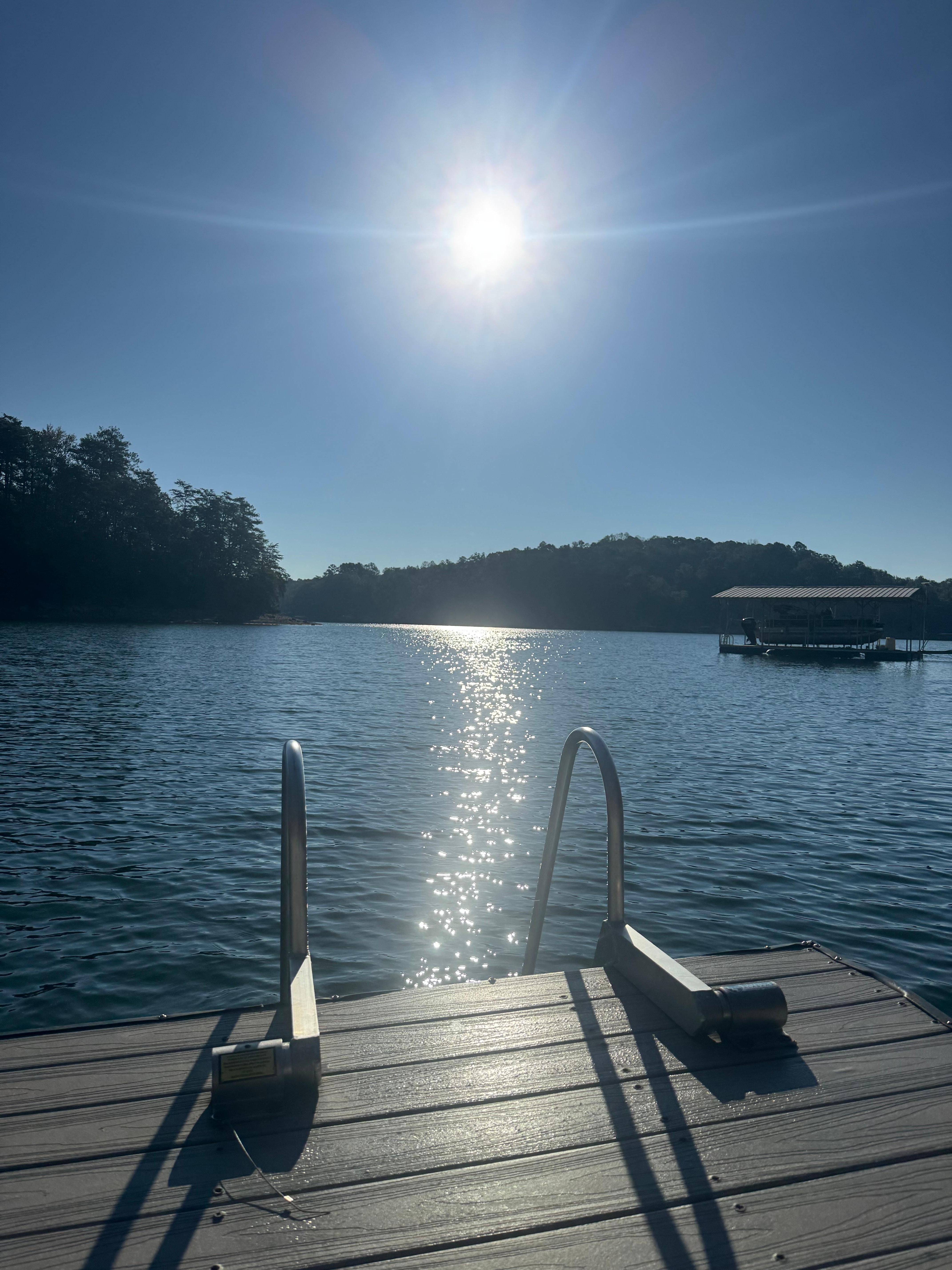 Morning coffee watching the sunrise!