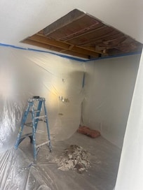 Hole in the ceiling